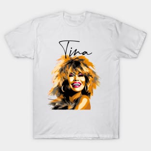 Tina Turner: The Queen of Rock, RIP 1939 - 2023 T-Shirt